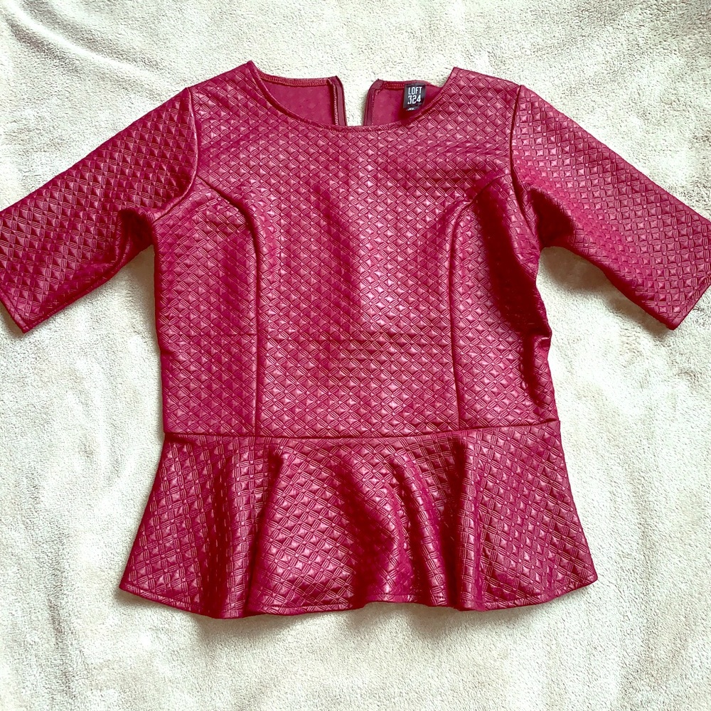 Peplum top